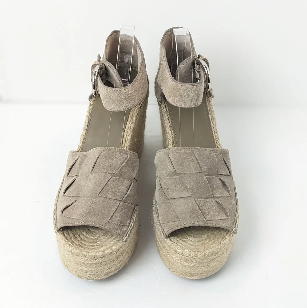 Marc Fisher Suede Espidrille Wedges - Picture 7 of 16
